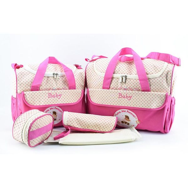 5pcs multifunctional reusable baby nappy changing bag set cute diaper bags mummy shoulder bag handbag stroller
5pcs multifunctional reusable baby nappy changing bag set cute diaper bags mummy shoulder bag handbag stroller