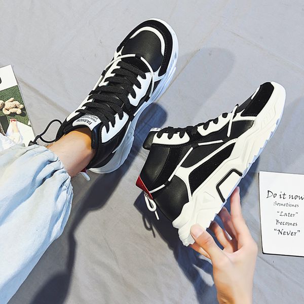 fashion men women sneaker casual shoes mens black white platform trainer shoe womens sneaker back leather chaussures outdoor jogging shoes
fashion men women sneaker casual shoes mens black white platform trainer shoe womens sneaker back leather chaussures outdoor jogging shoes