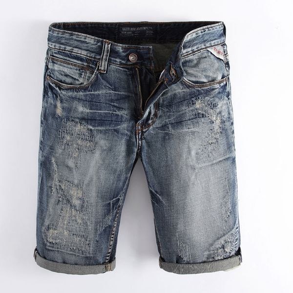 2019 summer brand jeans shorts,blue color fashion designer short ripped jeans for men denim shorts knee length
2019 summer brand jeans shorts,blue color fashion designer short ripped jeans for men denim shorts knee length