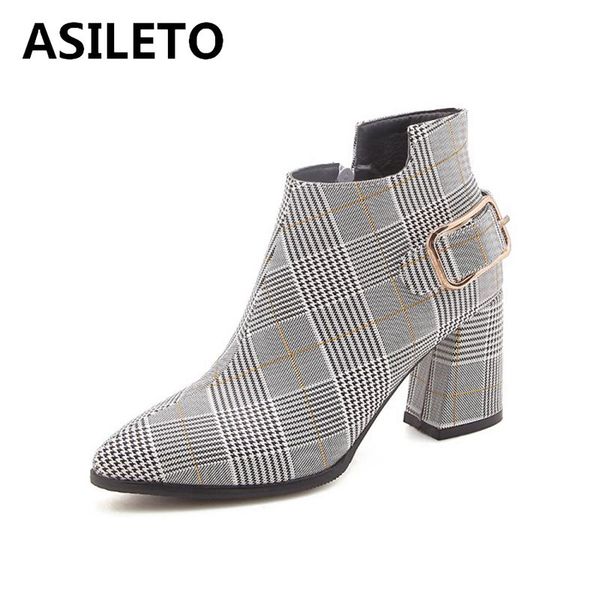 asileto plus size 33-46 women ankle boots chunky heels short boots pointed toe high heeles botas mujer lattice femme bottines, Black
asileto plus size 33-46 women ankle boots chunky heels short boots pointed toe high heeles botas mujer lattice femme bottines, Black