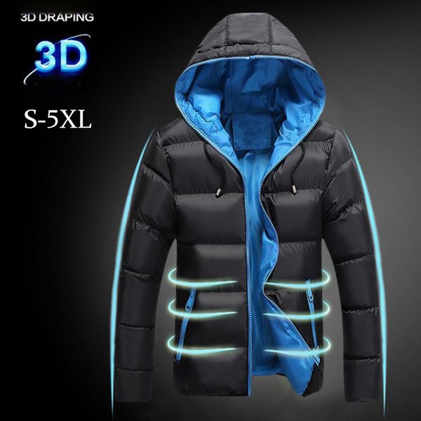 s-5xl brand winter coat men parkas coat new men's casual fashion parkas male simple solid color hooded parka jackets clothing, Black
s-5xl brand winter coat men parkas coat new men's casual fashion parkas male simple solid color hooded parka jackets clothing, Black