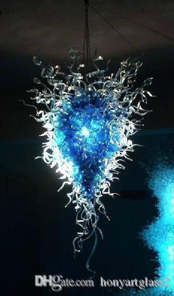 100% mouth blown borosilicate led light source and modern style crystal blue style hand blown glass large chandelier lighting 
100% mouth blown borosilicate led light source and modern style crystal blue style hand blown glass large chandelier lighting