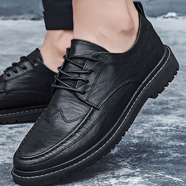 men's business shoes dress shoes microfiber leather men's casual slip resistant men casual slip on men, Black
men's business shoes dress shoes microfiber leather men's casual slip resistant men casual slip on men, Black
