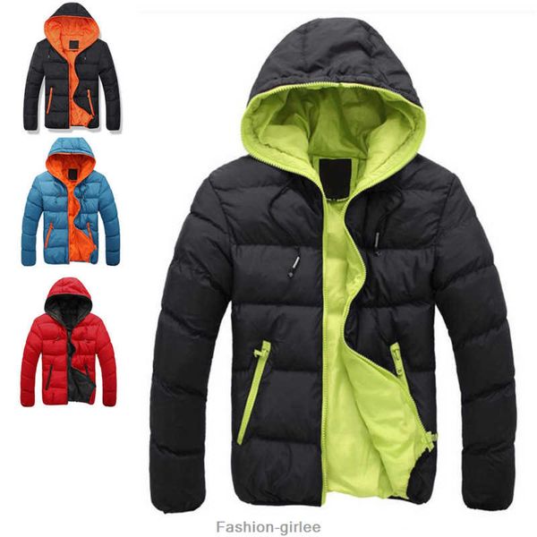 fashion men boy winter warm hooded thick padded jacket zipper slim outwear coat, Black
fashion men boy winter warm hooded thick padded jacket zipper slim outwear coat, Black