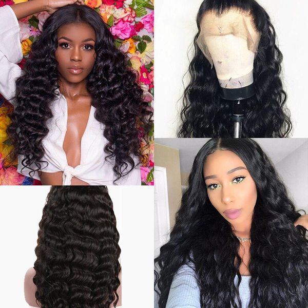 brazilian loose deep wave wig brazilian loose deep lace front wig 100% human hair 13x4 lace closure, Black
brazilian loose deep wave wig brazilian loose deep lace front wig 100% human hair 13x4 lace closure, Black
