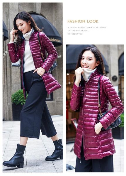 women's down & parkas double -sided duck long slim ultra light jacket women casual parka mujer plus szie 4xl, Black
women's down & parkas double -sided duck long slim ultra light jacket women casual parka mujer plus szie 4xl, Black