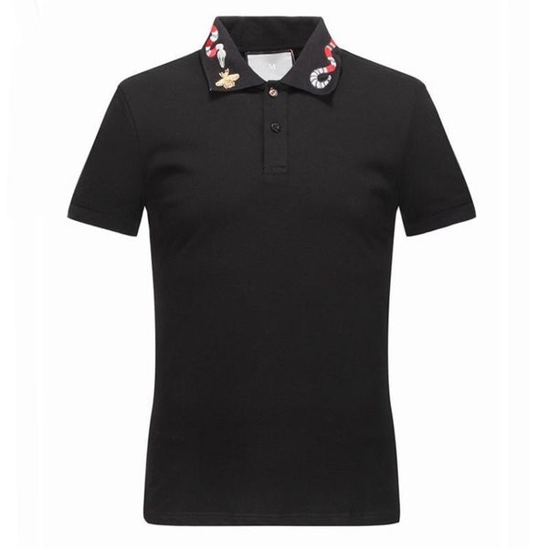 spring luxury italy tee t-shirt designer polo shirts high street embroidery garter snakes little bee printing mens brand polo shirt cool, White;black
spring luxury italy tee t-shirt designer polo shirts high street embroidery garter snakes little bee printing mens brand polo shirt cool, White;black