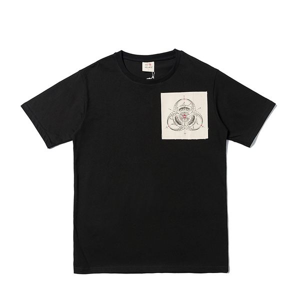 popular logo clot for lovers and lovers loose half - sleeved t-shirts, White;black