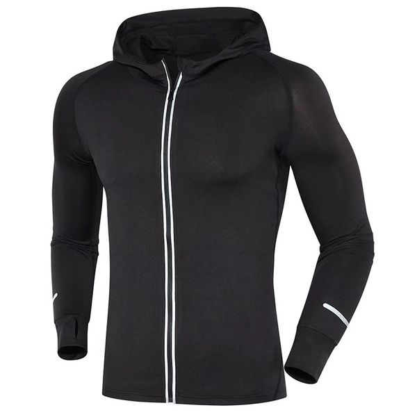 autumn sports jacket zipper cardigan quick-dry gym tights cursor sport running clothing coat men, Black;red
autumn sports jacket zipper cardigan quick-dry gym tights cursor sport running clothing coat men, Black;red