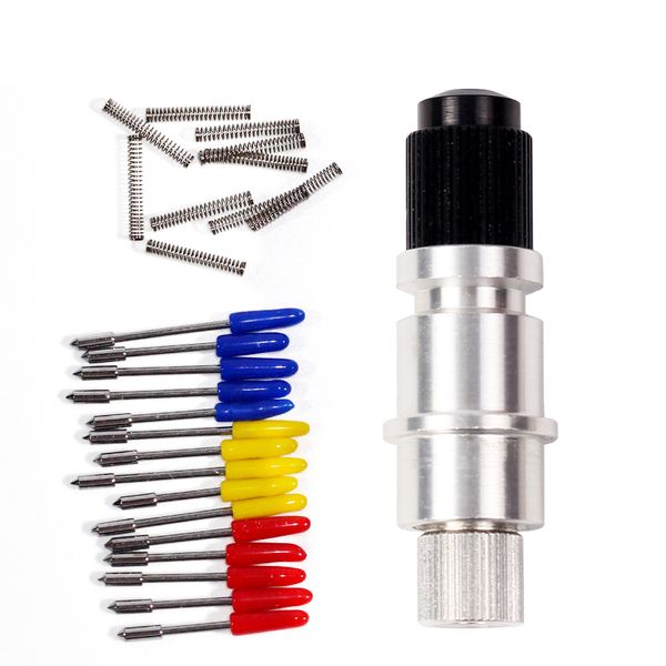 plotter parts high hardness silhouette cameo holder with 15 pcs blades vinyl cutter plotter 45 degree accessories
plotter parts high hardness silhouette cameo holder with 15 pcs blades vinyl cutter plotter 45 degree accessories
