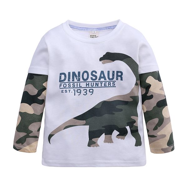 new spring autumn baby boys dinosaur t-shirt kids long sleeve cotton tee children cartoon dinosuar 14381, Blue
new spring autumn baby boys dinosaur t-shirt kids long sleeve cotton tee children cartoon dinosuar 14381, Blue