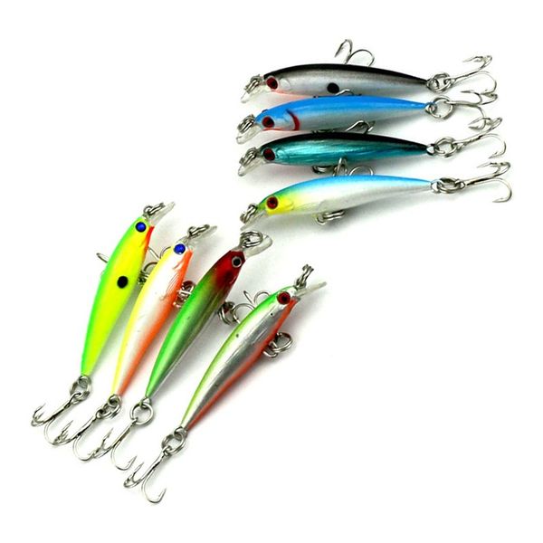 8 pieces fishing lure lifelike minnow hard baits 3d eyes crankbait wobblers carp fishing peaca tackle
8 pieces fishing lure lifelike minnow hard baits 3d eyes crankbait wobblers carp fishing peaca tackle