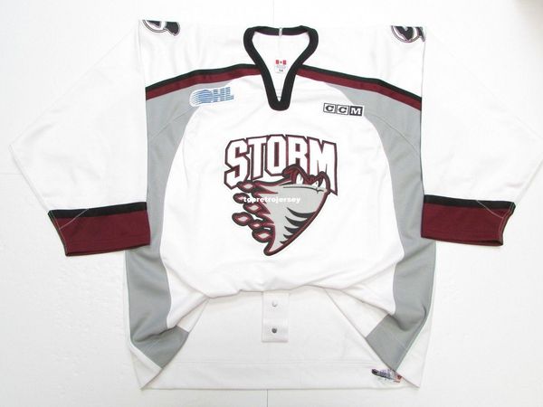 custom guelph storm ohl white pro ccm hockey jersey stitch add any number any name mens hockey jersey xs-6xl, Black;red
custom guelph storm ohl white pro ccm hockey jersey stitch add any number any name mens hockey jersey xs-6xl, Black;red