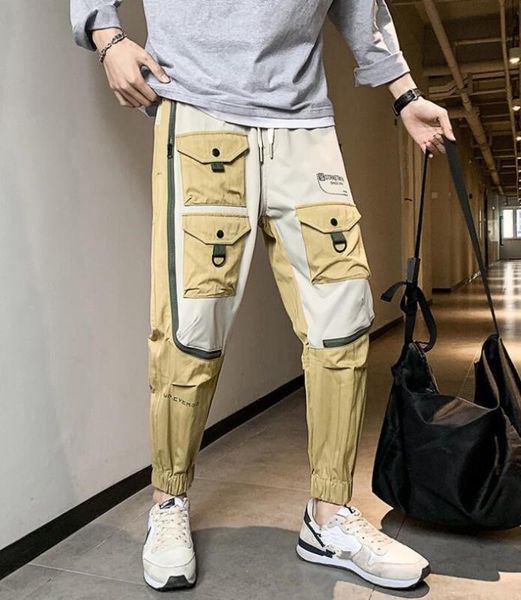 2020 spring pockets cargo harem joggers pants streetwear men harajuku hip hop hipster casual baggy sweatpants trousers w399, Black
2020 spring pockets cargo harem joggers pants streetwear men harajuku hip hop hipster casual baggy sweatpants trousers w399, Black