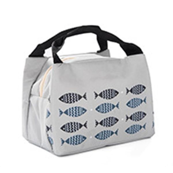 camping print portable picnic oxford fabric insulated waterproof school outdoor lunch bag tote little fish pattern cute, Blue;pink
camping print portable picnic oxford fabric insulated waterproof school outdoor lunch bag tote little fish pattern cute, Blue;pink