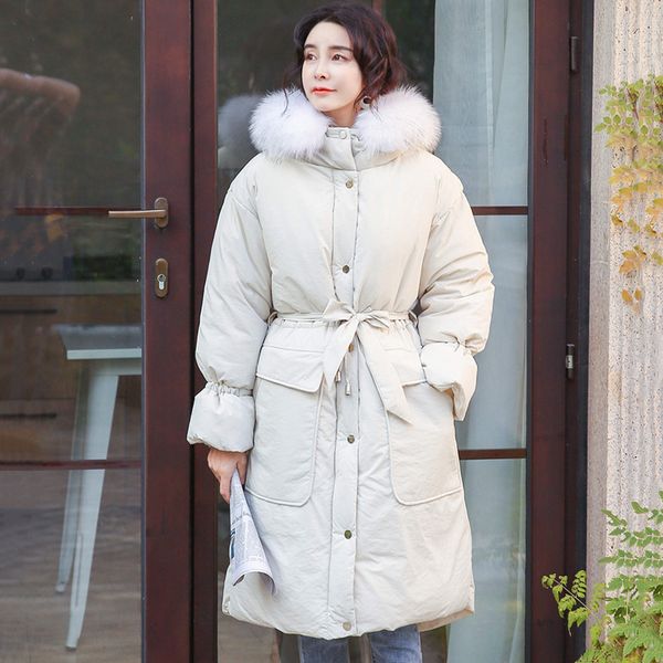 2019 winter jacket women black beige solid long coat hooded with faux fur ladies padded parka mujer invierno
2019 winter jacket women black beige solid long coat hooded with faux fur ladies padded parka mujer invierno
