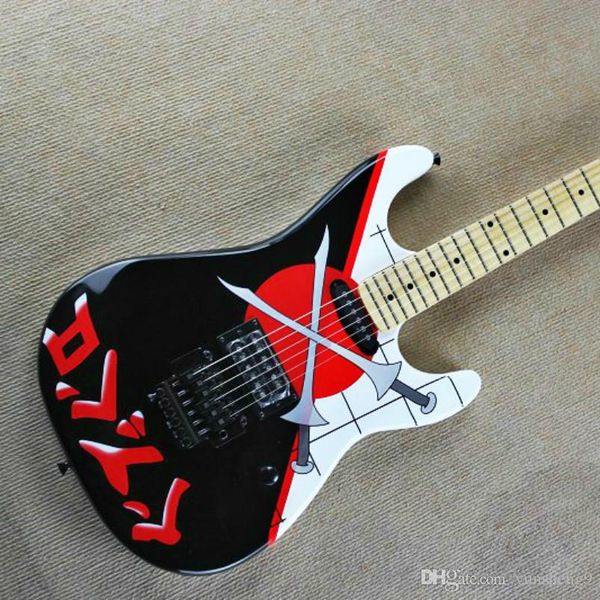 op quality fdst-1086 san dimas 25th anniversary sword pattern body floyd rose tremolo electric guitar, ing
op quality fdst-1086 san dimas 25th anniversary sword pattern body floyd rose tremolo electric guitar, ing