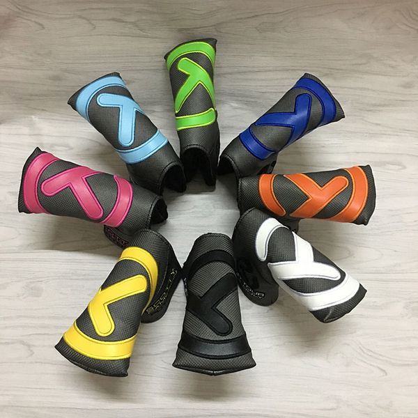 Free Shipping Premium Quality Golf PU Leather Putter Cover Custom Design Round T Golf Headcover for Blade Putter Head
Free Shipping Premium Quality Golf PU Leather Putter Cover Custom Design Round T Golf Headcover for Blade Putter Head