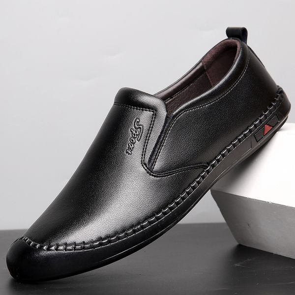 sapatos masculino casual loafers shoes leather men's driving shoes men leather male footwear i, Black
sapatos masculino casual loafers shoes leather men's driving shoes men leather male footwear i, Black