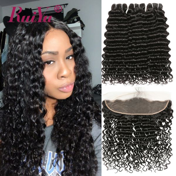 brazilian virgin hair deep wave bundles with frontal 3 bundles with closure ear to ear kinky curly peruvian human hair wefts with closure, Black
brazilian virgin hair deep wave bundles with frontal 3 bundles with closure ear to ear kinky curly peruvian human hair wefts with closure, Black