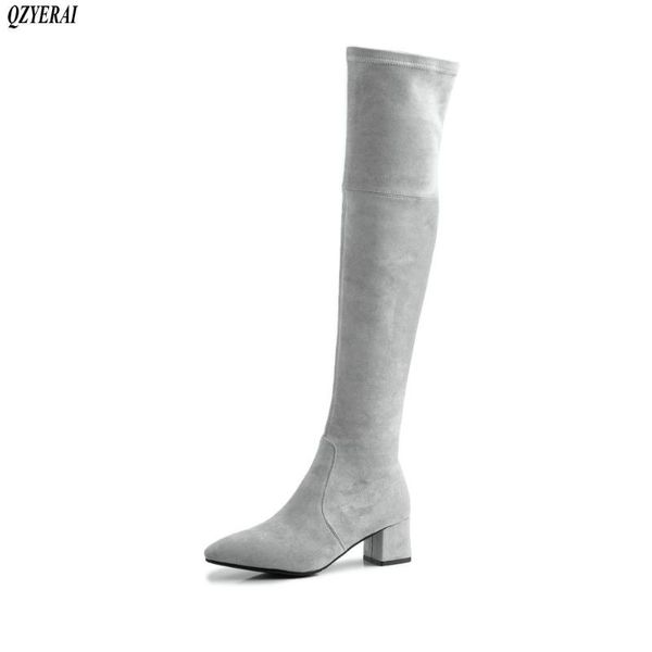 new autumn/winter 2020 women knee-high boots genuine leather female boots european brands stretch handmade, Black
new autumn/winter 2020 women knee-high boots genuine leather female boots european brands stretch handmade, Black