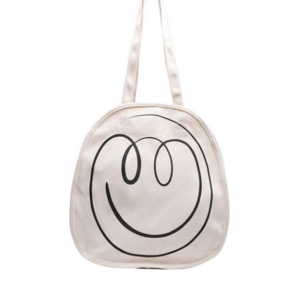summer new cartoon cute print large capacity canvas bag smile female bag diagonal shoulder
summer new cartoon cute print large capacity canvas bag smile female bag diagonal shoulder