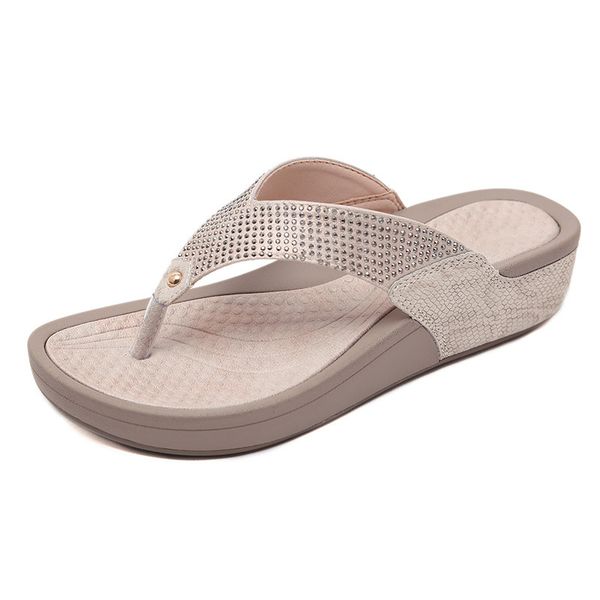 2020 summer women sandals rhinestone flip flops ladies beach sandals summer women shoes wedge thick sole yx910, Black
2020 summer women sandals rhinestone flip flops ladies beach sandals summer women shoes wedge thick sole yx910, Black