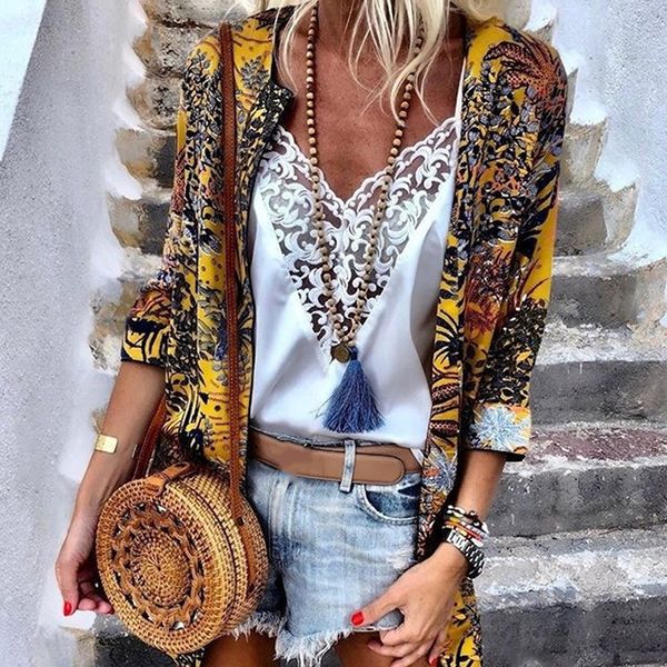 women holiday thin cardigans spring summer women beach coat ladies floral printing jecket rebecas mujer blusas de renda top, Black;brown
women holiday thin cardigans spring summer women beach coat ladies floral printing jecket rebecas mujer blusas de renda top, Black;brown