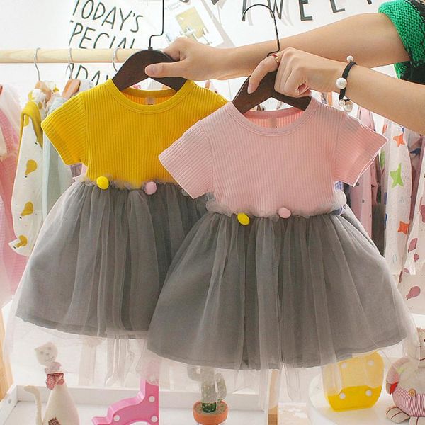 girl's dresses princess baby girl short sleeve dress party birthday baptism patchwork tulle infantil vestido born summer clothing 0507, Red;yellow
girl's dresses princess baby girl short sleeve dress party birthday baptism patchwork tulle infantil vestido born summer clothing 0507, Red;yellow