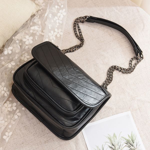 2020 new women's bag pu leather shoulder bag women's fashion messenger foreign style chain
2020 new women's bag pu leather shoulder bag women's fashion messenger foreign style chain