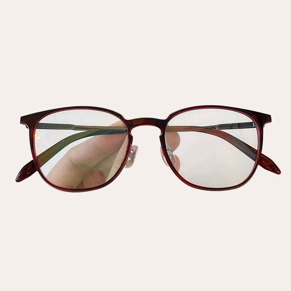 acetate glasses frame women with brand myopia eyeglasses frame men, Black