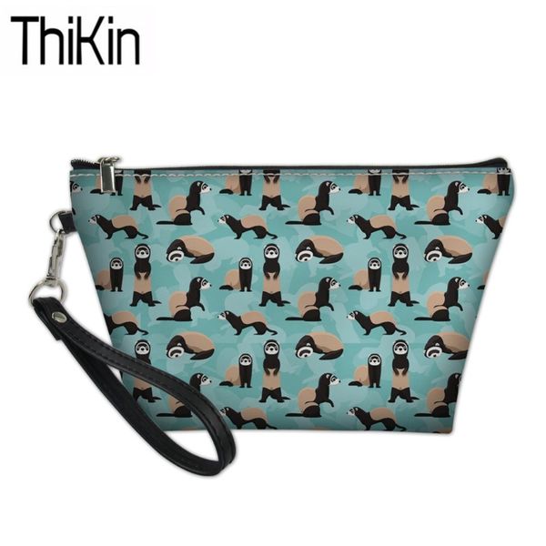 thikin women make up bags cheeky ferrets printing cosmetic cases ladies portable wash kit bags for females make up box bolsa
thikin women make up bags cheeky ferrets printing cosmetic cases ladies portable wash kit bags for females make up box bolsa