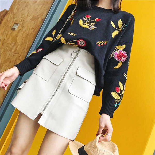2020 summer women ladies faux pu leather full zipper skirt high waist casual pencil mini jupe faldas femme korean skirts, Black
2020 summer women ladies faux pu leather full zipper skirt high waist casual pencil mini jupe faldas femme korean skirts, Black