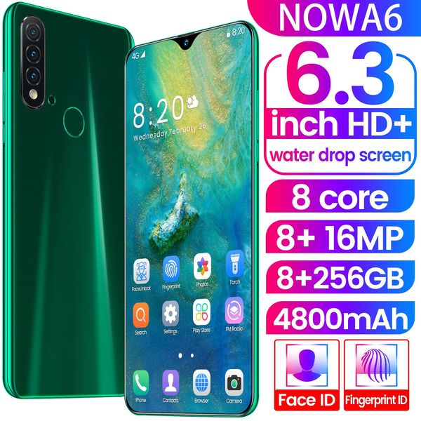 cross-border new explosion water drop screen nowa6 android smartphone 6g+128g mobile phone 6.26 large screen mobile phone factory wholesale
cross-border new explosion water drop screen nowa6 android smartphone 6g+128g mobile phone 6.26 large screen mobile phone factory wholesale