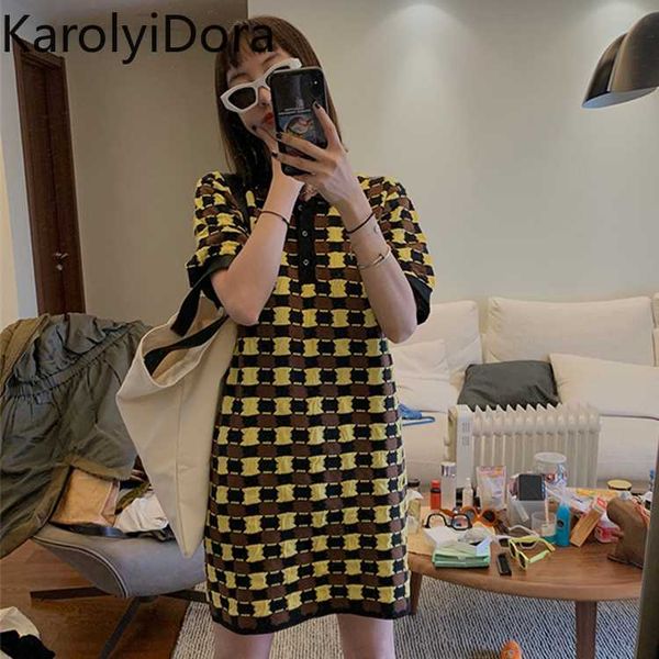 women's dress 2020 summer new knitted casual fashion machine pattern lattice dress, Black;gray
women's dress 2020 summer new knitted casual fashion machine pattern lattice dress, Black;gray