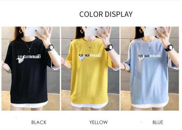 весна и лето 2020 новая чистая красная футболка с коротким рукавом мода топ женская средняя длинная свободная большая женская одежда, White
весна и лето 2020 новая чистая красная футболка с коротким рукавом мода топ женская средняя длинная свободная большая женская одежда, White