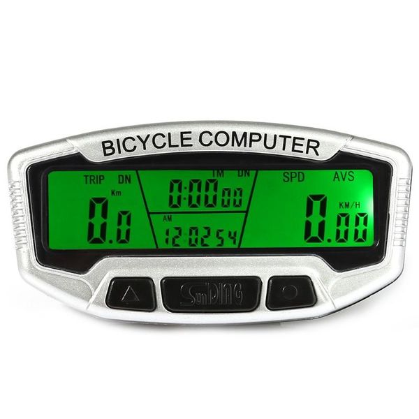 sunding sd - 558c wireless bicycle computer water resistant bicycle computer cycling odometer speedometer with lcd backlight
sunding sd - 558c wireless bicycle computer water resistant bicycle computer cycling odometer speedometer with lcd backlight