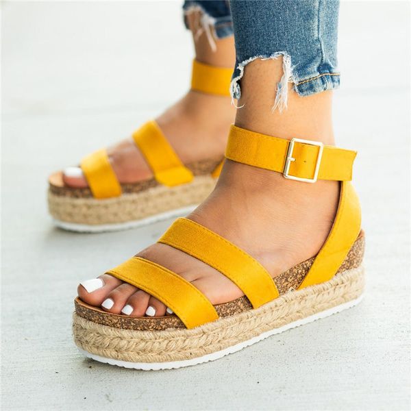 vertvie women sandals summer buckle strap gladiator open toe sandals platform shoes female casual ladies plus 43, Black
vertvie women sandals summer buckle strap gladiator open toe sandals platform shoes female casual ladies plus 43, Black