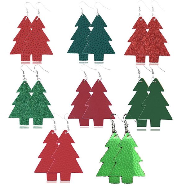 8 styles christmas tree hook drop pu leather earrings christmas jewelry teardrop earrings lovely xmas gifts ladies, Silver
8 styles christmas tree hook drop pu leather earrings christmas jewelry teardrop earrings lovely xmas gifts ladies, Silver