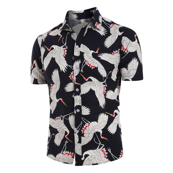 men's casual shirts summer harajuku for men hawaiian printed splicing pattern shirt lapel short sleeve blouse chemise homme, White;black
men's casual shirts summer harajuku for men hawaiian printed splicing pattern shirt lapel short sleeve blouse chemise homme, White;black