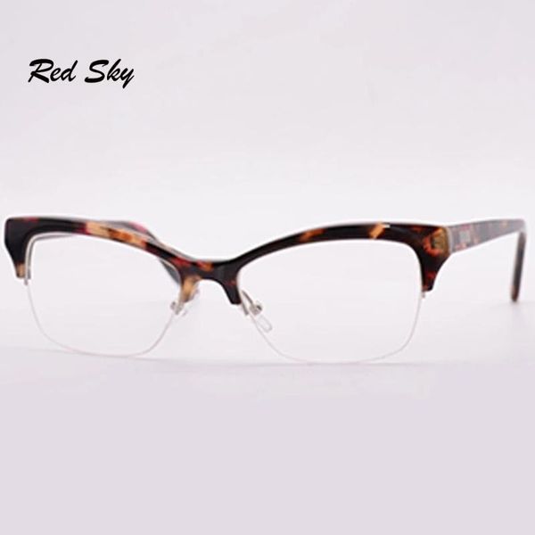 fashion sunglasses frames ladies cat eye optical glasses frame semi-frame prescription myopia presbyopia spectacles women half acetate eyegl, Black
fashion sunglasses frames ladies cat eye optical glasses frame semi-frame prescription myopia presbyopia spectacles women half acetate eyegl, Black