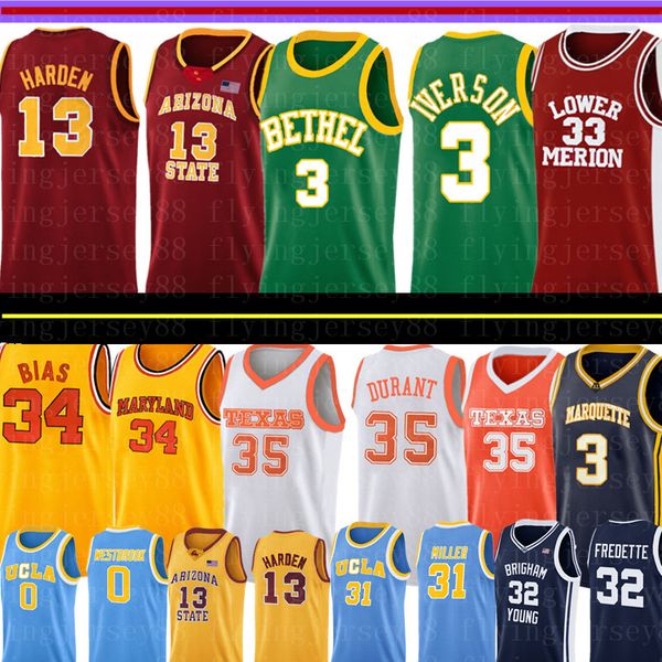 ncaa james 13 harden jersey allen 3 iverson kobe 33 bryant jersey high school college basketball jerseys len 34 bias embroidery, Black
ncaa james 13 harden jersey allen 3 iverson kobe 33 bryant jersey high school college basketball jerseys len 34 bias embroidery, Black
