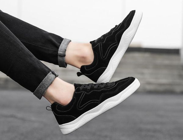 2018 winter new korean version of the trend of wild men's casual canvas tide shoes, Black
2018 winter new korean version of the trend of wild men's casual canvas tide shoes, Black
