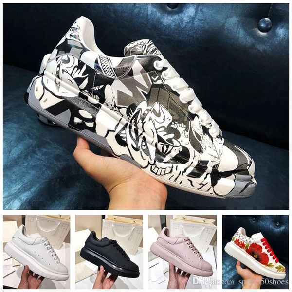 2019 graffiti mens oversized designer shoes luxury women famous shoes party paris designer sneakers with wide painted soles, Black
2019 graffiti mens oversized designer shoes luxury women famous shoes party paris designer sneakers with wide painted soles, Black