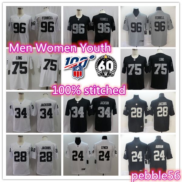 Oakland jer ey raider 96 clelin ferrell 28 jo h jacob women youth 34 bo jack on 4 carr 24 lynch 75 long american football jer ery, Black;red
Oakland jer ey raider 96 clelin ferrell 28 jo h jacob women youth 34 bo jack on 4 carr 24 lynch 75 long american football jer ery, Black;red