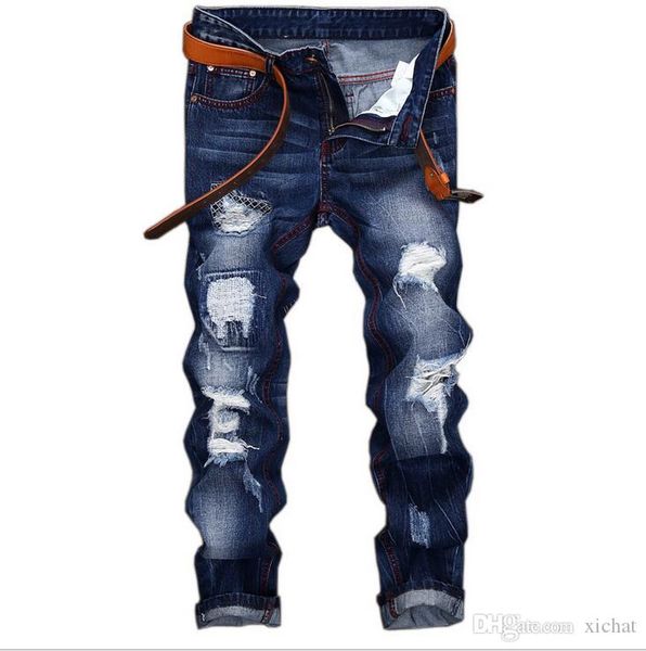 unique mens distressed ripped straight leg jeans fashion designer retro washed embroidery bleached streetwear denim pants jb164-1, Blue
unique mens distressed ripped straight leg jeans fashion designer retro washed embroidery bleached streetwear denim pants jb164-1, Blue