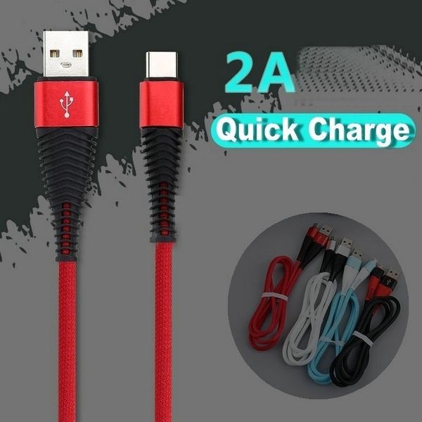 2022 Fast Type Speed с Micro USB-кабель ого 3FT 2A сплавом плетеной ткани Usb кабелем для Samsung s7 s8
2022 Fast Type Speed с Micro USB-кабель ого 3FT 2A сплавом плетеной ткани Usb кабелем для Samsung s7 s8