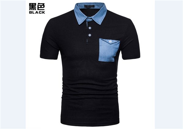 men v neck round neck cotton pockets shirts slim fit short sleeve solid color casual, White;black
men v neck round neck cotton pockets shirts slim fit short sleeve solid color casual, White;black
