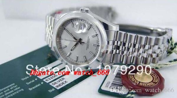 host selling luxury watches 116200 white dial 36mm stainless steel bracelet automatic mens men's watch, Slivery;brown
host selling luxury watches 116200 white dial 36mm stainless steel bracelet automatic mens men's watch, Slivery;brown