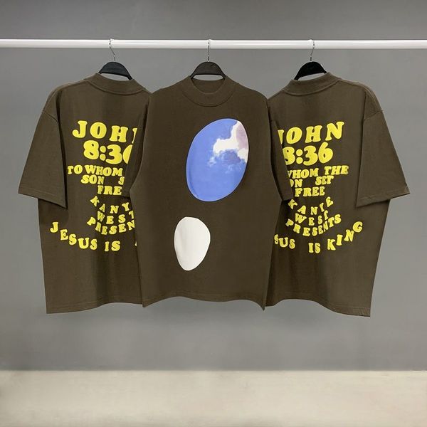 tide brand designer men luxurycpfm kanye grandfather jesus is king album limited fog high street fashion loose short sleeve t-shirt, White;black
tide brand designer men luxurycpfm kanye grandfather jesus is king album limited fog high street fashion loose short sleeve t-shirt, White;black